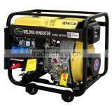Open Type 2KW Electric Single Phase With 4wheels and Handle Diesel Generator With Welding Machine thumbnail-1