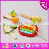 2017 New Design Fruit Shape Multi-function Wooden Music Toys for Toddlers W07A118 thumbnail-6