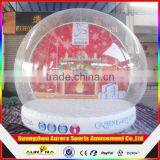 New Finished Inflatable Human Size Snow Globe With Factory Price