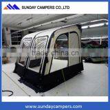 2 Front Door Caravan Porch Awning Inflatable Air Camping Tube Tent