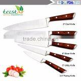 High-end Color Wood Handle Stainless Steel Kitchen Knives thumbnail-3