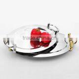Stainless Steel Rectangle Bar Restaurant Kitchen Serving Tray- Food Tray-meat Tray Standard thumbnail-4