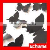UCHOME Butterfly Mirror Sticker 3D PS Mirror Sticker Acrylic Wall Sticker thumbnail-5