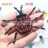 Ladybug Beads Sew on Patch thumbnail-1