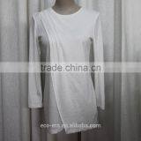 100% Hemp Women Summer Clothes Long Sleeve Plain Cool Clothes thumbnail-1