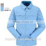 2017 Cheap Price and High Quality Summer UV Protection Outdoor Hiking Long Sleeve Shirt Quick Dry Men Camping Shirt thumbnail-1