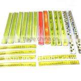 Promotional Reflective Plastic Slap Wrap/armband/wristband/snap Band thumbnail-1