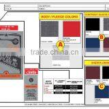 2014 Stock Mens / Big Mens Polyester Winter Sherpa Lined Fleece Jacket /coat thumbnail-2