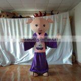 Advertising Adult Wearing Polyfoam Cute Kimono Suit Pig Mascot Costume thumbnail-1