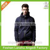 High Fashion Sport Uniform Customize Causal Winter Zip-up Sweatshirt Hoody for Men thumbnail-1