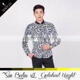 off Sale Wholesale Best Quality Man Long Sleeve Pima Cotton T-shirt thumbnail-1