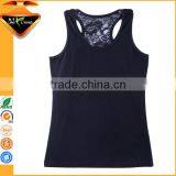 Wholesale White Plain Tank Tops Custom Rhinestone And Printing Design For Men And Women thumbnail-4