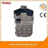 Cotton Black Workwear/waistcoat/work Vest Pockets thumbnail-1