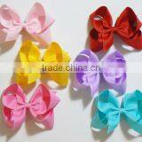 Lovely Girls Hair Bow Set Infant Baby Toddler Kids Boutique Fashion Little Colorful Hair Bows Hair Bows Set thumbnail-1