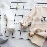 2-7 Years 2017 New Wholesale Autumn Cotton Full Sleeves Stitching Letter Kids Clothing Jackets thumbnail-5