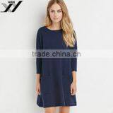 Long Sleeve Woman's Shirt Dress thumbnail-4