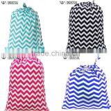 Wholesale Chevron Polka Dot Dirty Laundry Bag thumbnail-3