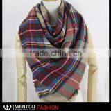 Wholesale Winter Tartan Plaid Scarf thumbnail-2