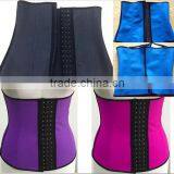 2017 Hot Sell Women Waist Trainer Latex Belt Sweat Body Shaper Corset thumbnail-1