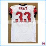 Predators Football Jersey and Shorts Set - Sublimated Printing - White/Red/Blue thumbnail-3