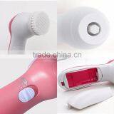 5 In 1 Electric Beauty Relief Massager Face Cleansing Brush Cleanser thumbnail-2