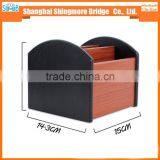 China Shcool Apparatus Supplier Hot Wholesale High Standard MDF Wooden Pen Holder for Office thumbnail-5
