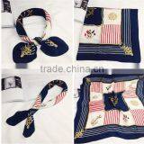 Digital Print Fashion Silk Scarf thumbnail-4