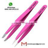 2 pieces eyebrow tweezers set