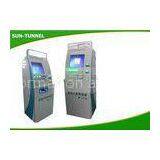 Multifunction Patient Registration KioskLcd Touch Screen Kiosk With Card Reader