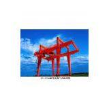 100T Single Girder Gantry Crane Used to Lift the Concrete