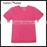 T092-1589R 95% Polyester 7%Elastane Sport Training T Shirt Blank Quick Dry T Shirts thumbnail-1