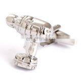New Silver Toy Gun Man Shirt Cufflinks Factory China thumbnail-5