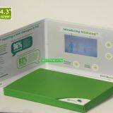 Artificial Handmade High Quality Mini Digital Photo 4.3 Inch Tft Display Pictures Lcd Video Book thumbnail-2