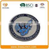 New Design Customized Metal Round Challenge Coin Printed Tin Tokens Coin thumbnail-5