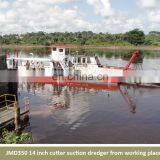Small China Plain Cutter Dredger for Sale With Cutter Head thumbnail-3