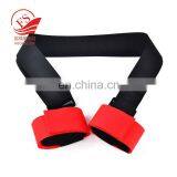 Hands Free Ski Carrier Strap Adjustable Shoulder Carrier Black and Red thumbnail-2