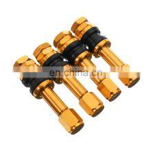 4pcs TR48E Bolt-in Aluminum Universal Auto Car Tubeless Wheel Tire Valve Stems Air Dust Caps thumbnail-4