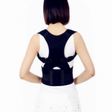 Posture Corrector With Waist Support OEM Adjustable Support Brace Added Waist Belt Upper Back Posture Corrector for Man and Women thumbnail-4