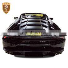 New Style Carbon Fiber Rear Trunk 3qEngine Hood Cover For Lambor Huracan Lp610 thumbnail-1