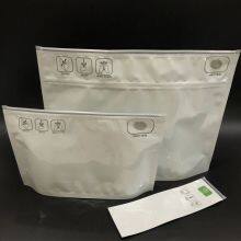 1/8oz 1/4oz 1/2oz 1oz 1LB Custom Printed Mylar Dispensary Packaging Supplies Pinch Slide Exit Bag thumbnail-2