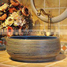 Hot Selling Antique Ceramic Hand Wash Basin for Bathroom