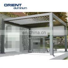 Waterproof Outdoor Living Aluminium Louvre Pergola thumbnail-4