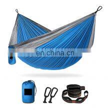 Outdoor Polyester Foldable Holiday Camp Hiking Hammock Portable Camping Hammocks thumbnail-3