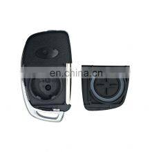 Replacement 3 Button Flip Remote Car Key Shell Case Blank Cover Housing For Hyundai IX35 I20 Tucson thumbnail-4
