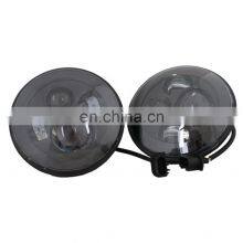 7 Inch Black Front Headlight Head Lamp for Jeep jk 07-17 Year thumbnail-4