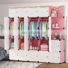 Modern Portable Bedroom Kids Adult Classical Plastic Layers and Plastic Drawers Storage Furniture Storage Wardrobe Cabinet thumbnail-2