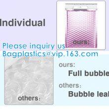 Pink Slider Zip Lock Bubble Bag, High Quality Pink Bubble Hash Bag, Reused Pink Bubble Bag With Red Slider Bags thumbnail-2