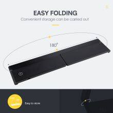 Zl-502, LED Desk Lamp, Full Spectrum, Touch All-Metal Folding Reading Lamp, With Memory Unlimited Dimming High Brightness 12W, High CRI 98, Black thumbnail-5