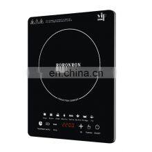 110v/220v Induction Cooker 2000W Touch Control Black Color Easy to Operate Rice Soup Milk Hotpot Rice Keep Warm Function thumbnail-3