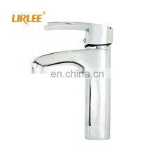 LIRLEE OEM Bathroom Brass Floor Faucet Basin Mixer thumbnail-5